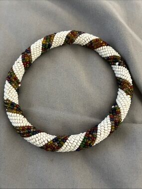 Beaded Bangle Bracelet